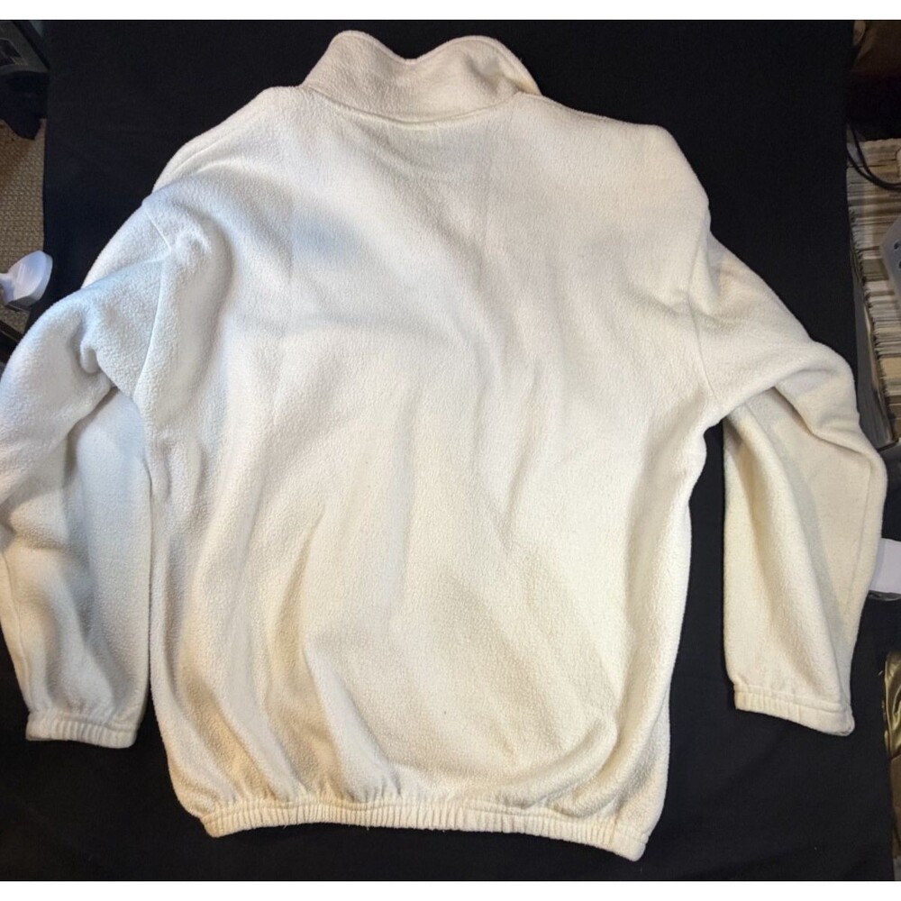 πβ¨ Vintage Polo Sport Quarter Zip Menβs XL White Pullover π€π - Picture 9 of 11